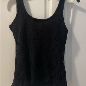 Black top  | lace material | Twenty One | Small
